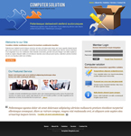 Computers Website Template Smart Computer Solution