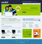 Computers Website Template Computer Hardware