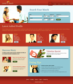 Dating & Wedding Website Template DPK-0001-DAW