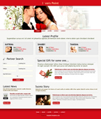 Dating & Wedding Website Template DPK-0008-DAW