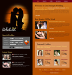 Dating & Wedding Website Template SNJ-0006-DAW