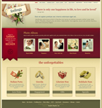 Dating & Wedding Website Template BNB-0002-DAW