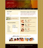 Dating & Wedding Website Template SRC-0001-DAW