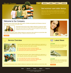 Education Website Template AMD-0003-ED