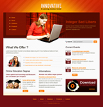 Education Website Template Path finder