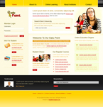 Education Website Template littlestarts