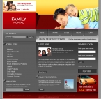 Family Website Template BIS-0002-FAM