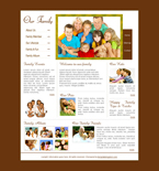 Family Website Template PR-0004-FAM