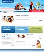 Family Website Template SWNM-0001-FAM