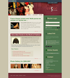 Fashion Website Template BNB-0001-FA