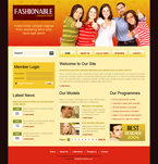 Fashion Website Template SNJ-0005-FA