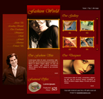 Fashion Website Template DBR-0001-FA