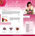 Flowers Website Template BRN-0002-FL