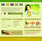 Flowers Website Template DPK-0001-FL