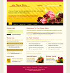 Flowers Website Template TNS-0003-FL