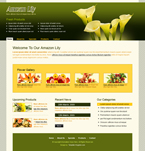 Flowers Website Template TNS-0008-FL