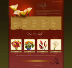 Flowers Website Template F-GEN-01