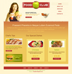 Food & Restaurant Website Template TOP-0009-FR