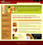 Food & Restaurant Website Template DG-0001-FR