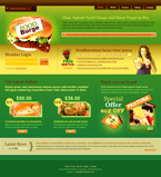 Food & Restaurant Website Template LEN-0001-FR