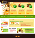 Food & Restaurant Website Template ANRD-0002-FR