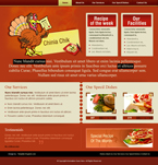 Food & Restaurant Website Template BNB-0001-FR