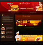 Food & Restaurant CSS Template RC-C0002-FR