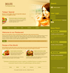 Food & Restaurant Website Template DG-0001-FR