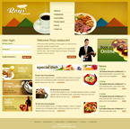 Food & Restaurant Website Template TOP-0009-FR