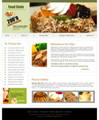 Food & Restaurant Website Template RG-F0004-FR