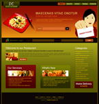 Food & Restaurant Website Template SUJY-0003-FR