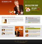 Food & Restaurant Website Template DBR-F0002-FR