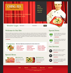 Food & Restaurant Website Template DBR-F0001-FR