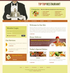 Food & Restaurant Website Template PREM-F0005-FR