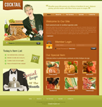 Food & Restaurant Website Template LEN-0001-FR