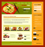 Food & Restaurant Website Template LEN-0001-FR