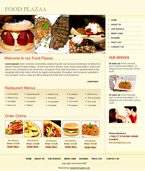 Food & Restaurant CSS Template RC-C0002-FR