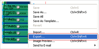 Export Multiple Slices