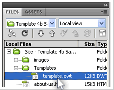 Dreamweaver templates