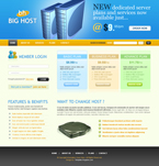 Hosting Website Template BJP-0004-HOS