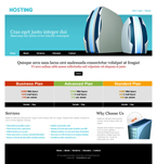 Hosting Website Template DG-W0001-HOS