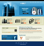 Hosting Website Template DPK-0006-HOS