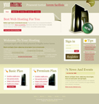 Hosting Website Template KSK-0001-HOS