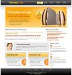 Hosting Website Template T Techno Host