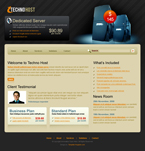 Hosting Website Template T Techno Host