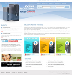 Hosting Website Template RJS-0001-HOS