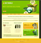 Hosting Website Template SNJ-0004-HOS