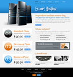 Hosting Website Template TNS-C0001-HOS