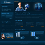 Hosting Website Template SWNM-0001-HOS