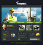 Industrial Website Template Industrial Zone